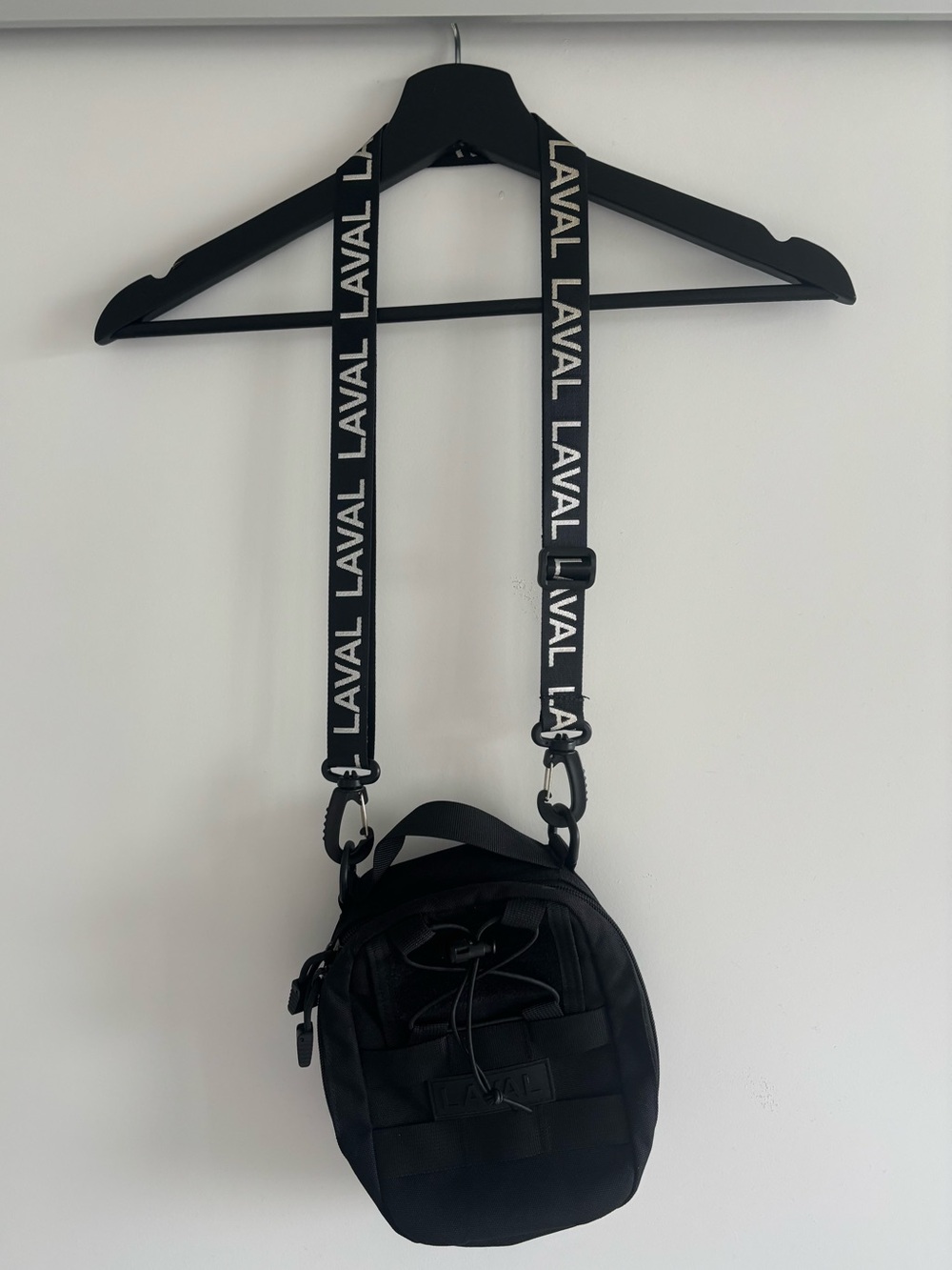 Black Crossbody Bag - Compact Everyday Carry by Laval